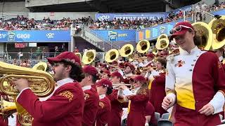 12-28-2024 Pop Tarts Bowl featuring @ISUCFVMB Iowa State University Football Varsity Marching Band.