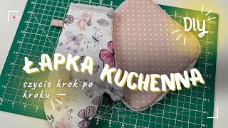 Jak uszyć łapkę kuchenną |  Przewodnik krok po kroku #sewing #tutorial #sewing #diy #sewinghacks