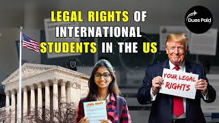 What EVERY International Student MUST Know About US Laws #studyinusa #lawupdates #studyabroadusa