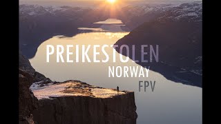 Spectacular Preikestolen - Lysefjord | Norway | DJI FPV drone | 4K