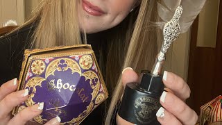 Harry Potter haul from my visit to London 🧙‍♀️ | ASMR | whispering/tapping/scratching