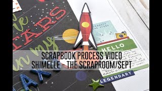 Scrapbook Process Video - The Scraproom September / Shimelle