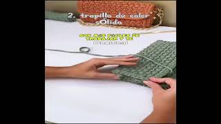 tipos de trapillo para bolsos tejidos a crochet