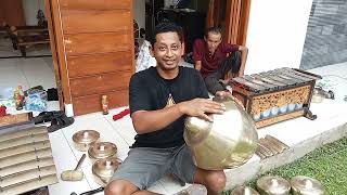 melaras gamelan perunggu