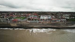 Hornsea Seafront Drone Footage