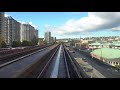 vancouver skytrain full ride expo line westbound end to end from the front plus extra angle shots