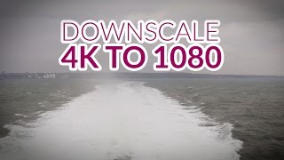 How to downscale 4K to HD 1080 in premiere pro cc - GH4