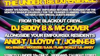 emfoursix under 18s night with resident mc's from local schools  lil jakey, donkey b and hartley