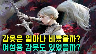 갑옷의 비용, 제작, 세탁, 성별까지... 갑옷에 대한 모든 것! (All about armor!)