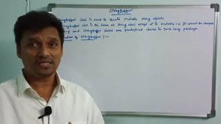 StringBuffer Class in Java | Mutable Strings in Java | Strings | Java Programming | Telugu