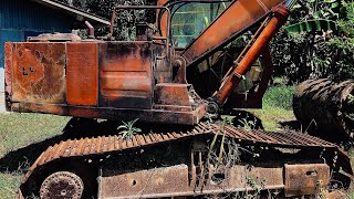 Starting up a excavator | Been Parked Here for a while | will it start??