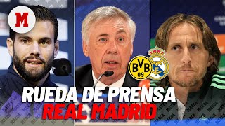 DIRECTO FINAL CHAMPIONS I Rueda de prensa Ancelotti, Modric y Nacho I Borussia Dortmund-Real Madrid