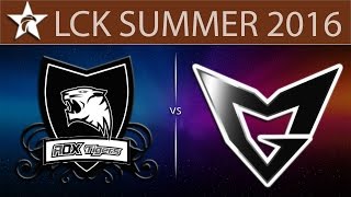 [LoL VODs] ROX vs SSG Game 1 | LCK Summer 2016 (26.05.2016) - ROX Tigers vs Samsung Galaxy