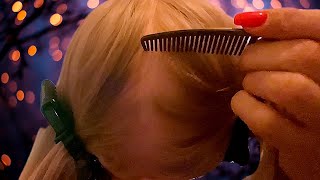 ASMR | ASMR Hair Play \u0026 Scalp Check \u0026 Scalp Exam \u0026 Hair Sounds \u0026 ASMR Sleep \u0026 Hair Massage💆‍♀️