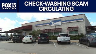 Check-washing scam under investigation by U.S. Postal Inspector