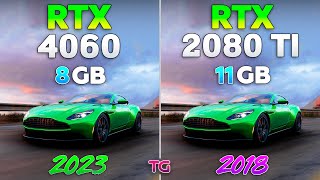 RTX 4060 vs RTX 2080 Ti - Test in 10 Games