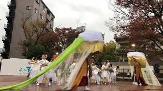 【４K】葵や一晴「晴天の祈り」★よさこい東海道沼津祭り2022/中央公園演舞場/2回目/2022.11.13/iPhone