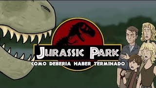 Como Jurassic Park Debería Haber Terminado