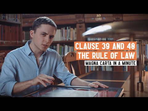 Why is the Magna Carta Clause 40 important?