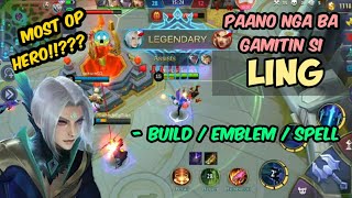 HOW TO USE LING IN MOBILE LEGENDS