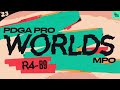 2023 PDGA Pro World Championships | MPO R4B9 | Redalen, Dickerson, Robinson, Proctor | Jomez Disc