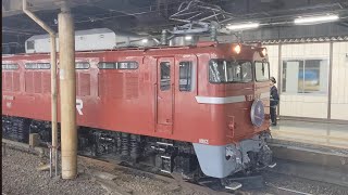 EF81型80号機＋E26系カシオペア紀行 上野〜仙台間昼行ツアー（団体）発車シーン!!【上野駅にて】