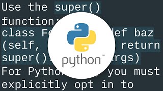 How do I call a parent class's method from a child class in Python?