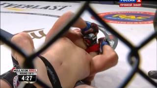 Bellator 126. Поражение Александра Шлеменко от Брендона Хэлси удушающим