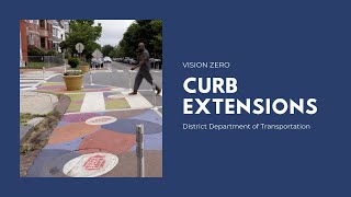 Vision Zero Safety - Teri Janine Quinn and Linda Bailey on Bloomingdale Curb Extensions