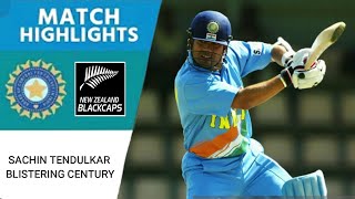 India vs New Zealand | Sachin Tendulkar's 47-Ball Hundred | India's Massive Total | Explosive Sehwag