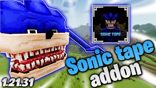 🦔Shin Sonic Tape Addon🔵 #minecraft/#nanoloop/#addon