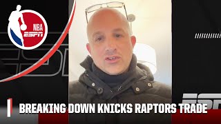 Bobby Marks breaks down the Raptors TRADING Anunoby and Achiuwa to the Knicks 🙌 | NBA on ESPN