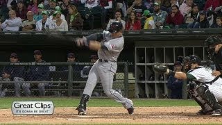 CLE@CWS: Tribe jump ahead on Cabrera's two-run homer