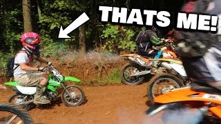 PIT BIKE VS EXTREME ENDURO RACE! | Gone HORRIBLY WRONG!