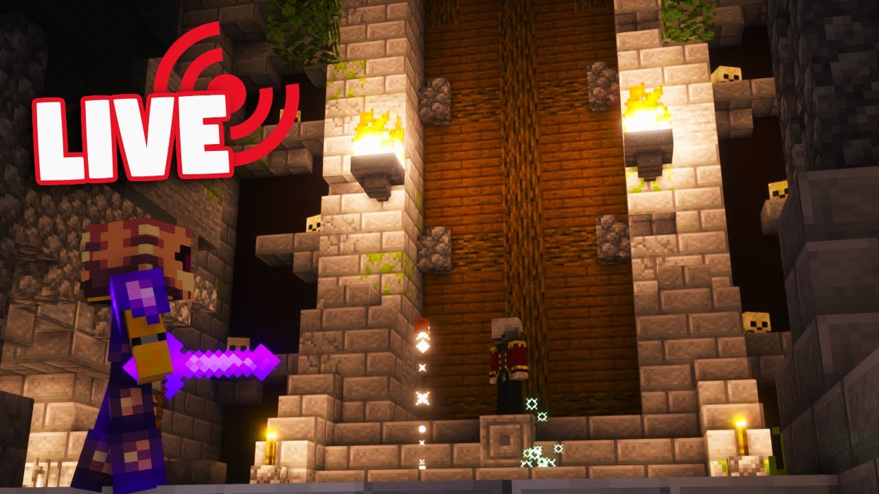 Hypixel Skyblock Stream Playing Dungeons With Viewers Youtube