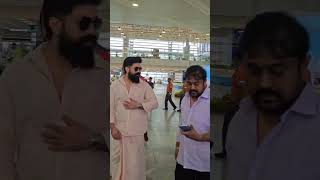 Rocking star Yash @ Mangalore International Airport #rockingstaryash #yash #kgf #trending