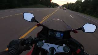 MotoVlog #83 First time being on my bike in over a week Part 2…