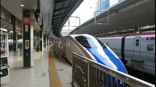 東京駅15:17分発【上越新幹線F21編成E7系とき327号 新潟行き】発車