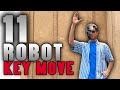 11 important KEY MOVE in ROBOT DANCE - ROBOT DANCE TUTORIAL - ALIREZA SONIC