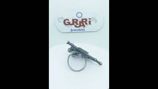 GURJARI JEWELLERS Oxidised Adjustable Ring (Radhe)