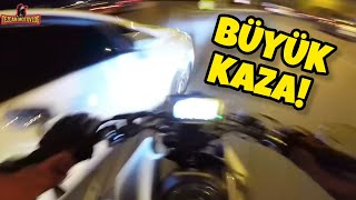 MOTOSİKLET İLE FECİ KAZA YAPTIM! | HASTANELİK OLDUM | POLİS ŞOK ETTİ! #motovlog