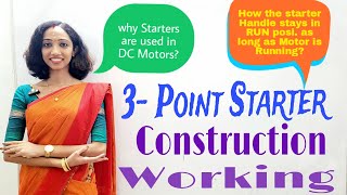 3- Point Starters - Why DC Motor Requires Starter's? DC Motor - Explained in Malayalam