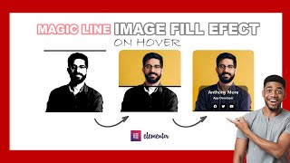 Animated CARD with Magic Line IMAGE Fill Effect On HOVER For FREE | Elementor Tips \u0026 Tricks