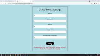 GPA Generator In JavaScript With Source Code | Source Code & Projects