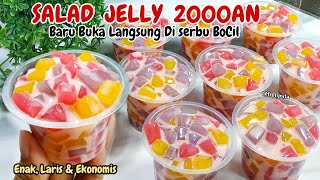 IDE JUALAN MODAL KECIL UNTUNG BESAR SALAD JELLY CUMA 2000AN BARU JUALAN LANGSUNG DI SERBU