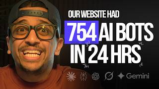 754 AI Bots Hit Our Website in 24 Hours — Google Analytics Saw Zero