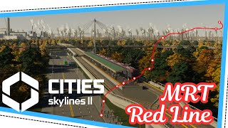 【Cities: Skylines II】希斯維爾機場捷運  Xisiweier Airport MRT