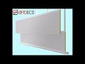 How to install PU wall sandwich panel?