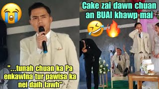 J Lalrosanga'n ka Pa enkawlna tur pawisa ka nei tawh a ti😭 Cake zai a HLIMAWM hle🤩 (Reaction)