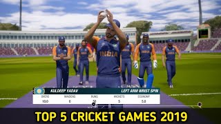 Top 5 High Graphics Cricket Games For Android 2019